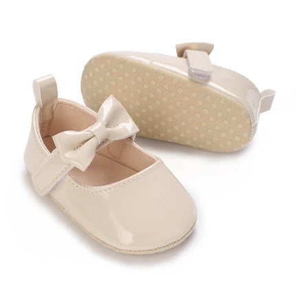 Baby Girl Shoes Bowknot Flats Soft Sole Newborn Princess Walker Sandals Formal Toddler Shoe