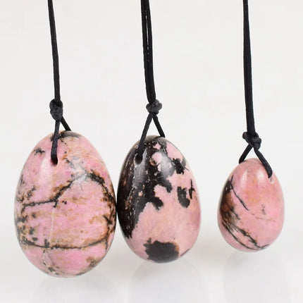 Wholesale Multiple Materials Jade Yoni Egg Women Kegel Exerciser Vaginal Muscles Tightening Ball Crystal Rose Quartz Eggs