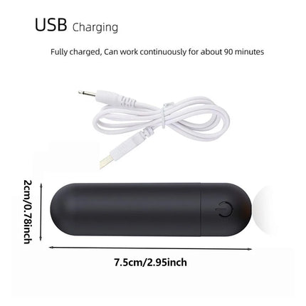 USB Charge 10-Speed Mini Bullet Vibrator Clitoris Stimulator G-Spot Vagina Massage Adult Sex Toys for Women Gay Female Masturbation