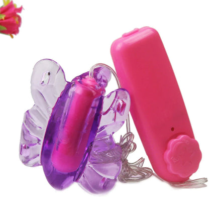 Butterfly MultiSpeed Hands-Free Vibrator Sex Toys wear Jump Eggs Strap On Masturbation Harnesses Clitoral G Spot Stimulators
