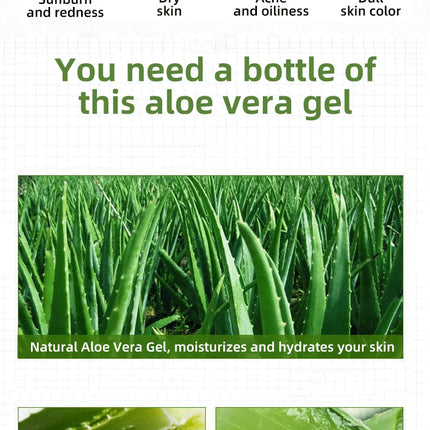 Youbuy Aloe Gel Gel Moisturizing Facial Brightening Skin Care Product