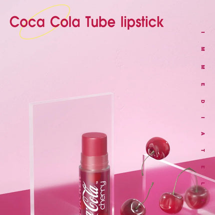 LiP Smacker X CoCa Cola 5pcs Lip Blam Set Long-Lasting Moisturizing Colorful Lip Balm for Autumn Winter Perfect Christmas Gift