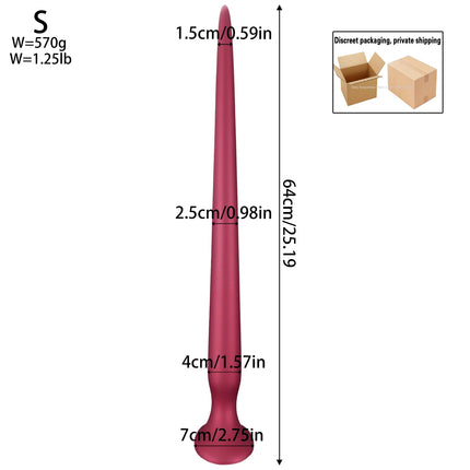 Huge 64cm Extra Long Anal Plug S-Xxxxl Butt Plug Dilatdor Anal Sex Toys For Women Men 18 Gay Bdsm Toys Vagina Orgasm Masturbator