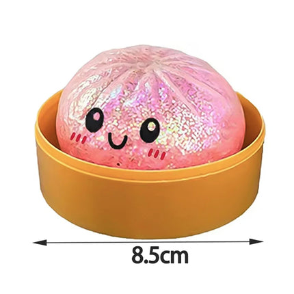 Blind box Colorful Simulated Dumpling Squishy Relaxing Relieve Anxiety Antistress Enhance Happiness Rebound Squeeze Reliever Toy