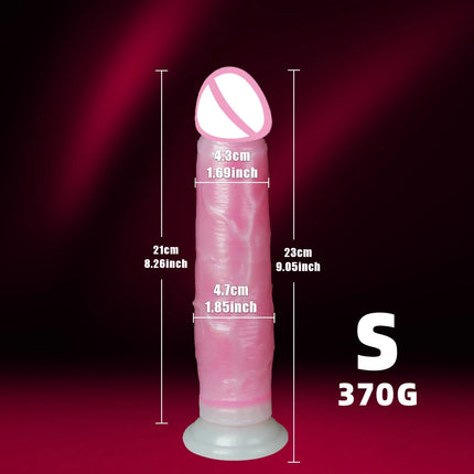 Realistic Penis Sliding Foreskin Dildo Sexy Adult Toys Female Vagina Clitoral Stimulator Dick Women G-spot Masturbator Massager