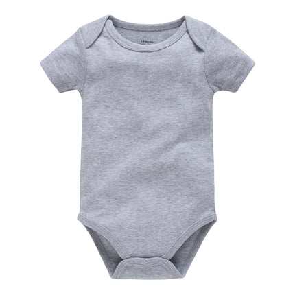High Quality Baby Rompers Boys Clothing Muslin Blank Bodysuit Girls Pink Plain Colors Jumpsuit One piece Infant Products 0-24M