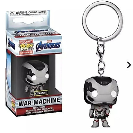 FUNKO Captain America Inro Man Deadpool Spider Man Thanos Thor Keychain Toys Vinyl Doll Collectible Toy Figures Best Kid Gift