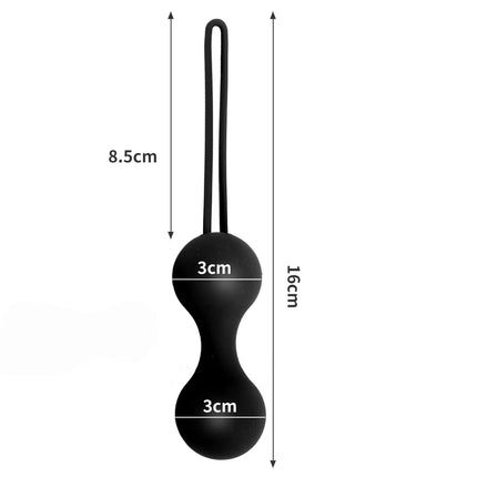1/2 Bead Vaginal Balls Vibrators for Women Silicone Kegel Balls Vagina Training Tighten Exercise Ben Wa Ball Sex Toys for Womans