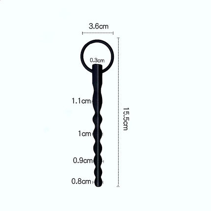 Hollow Silicone Urethral Plug Sound For Prostate Massage And Urethra Dilation As Mens Masturbator With Urethral Stimulator