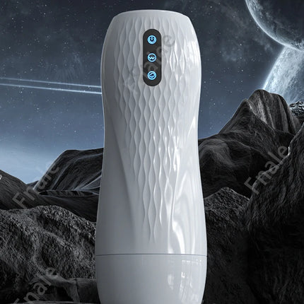 Male Masturbator Automatic Sucking Vibration Blowjob Machine Heating Pussy Penis Pump Masturbation Cup Sex Toys for Men Supplies