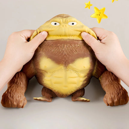 Children Novelty Funny Squeezing Toys Adults Orangutan Stress Relief Gorilla Pinch Prank Stretch Rebound Creative Gift Toy