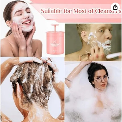 1PC Foaming Clean Tool Simple Face Cleanser Shower Bath Shampoo Foam Maker Bubble Foamer Device Cleansing Cream Reusable Tools