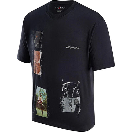 Nike Official Genuine JORDAN Men's Basketball Sports Print Casual Short Sleeve FN5987-045