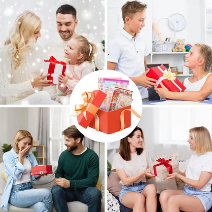 Pocket DIY 3D Sticker Scene Collection Book DIY 3D House Stickers Therapy Cute Cartoon Mini Stickers Scenes for Relief Stress