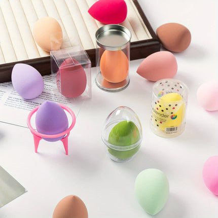 3/5pcs Super Soft Makeup Sponge, Wet and Dry Use, Non-Latex Sponge Powder Puff, Suitable for Liquid Foundation, Cream, Powder