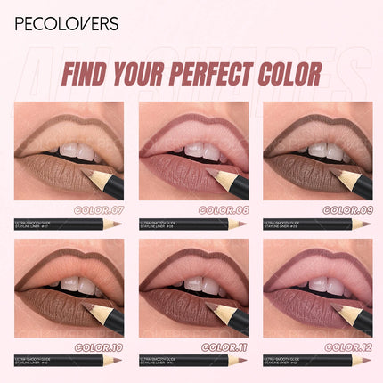 1PC Cream Texture, Outline Lip Line, Fill Lip Color, Silky Smooth, Lip Liner, Easily Create Natural or Exaggerated Lip Shape