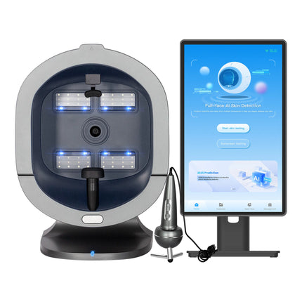 Skin Analyzer AI Intelligent Image Instrument Detector Magic Mirror 3D Digital Facial Analysis Machine Product