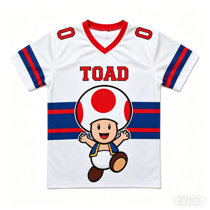 2026 Summer Princess Peach Retro Cosplay T-shirt Men's Oversized Short-sleeved Family Unisex 3D Printed Children's Sports Shirt