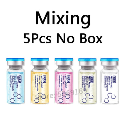 Korea 5ml Glow BB Cream Hyaluronic Acid Ampoule Kit Facial Repair Foundation Cream Moisturizing Rejuvenation Beauty Skin Care