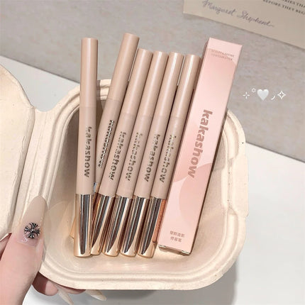 Highlighting & Bronzer Stick: Long Lasting Corrector with Brush, Brightening Concealer Pen, Nose Shadow, and Contouring Cosmetic