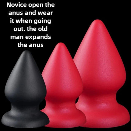 Fisting Butt Plug Training Dilator XXXL Small Huge Anal Plug Super Soft Anal Toys Suction Cup Big Sex Toy For Men Women Buttplug