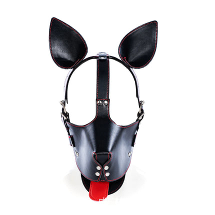 Leather Soft Padded Knee Elbow Pad Dog Paw Crawl Gloves Pup Hood Fetish BDSM Bondage Dog Slave Roleplay Sexy Costume Accessories