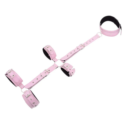Sex Fetishs Toys Handcuff Wrist Ankle Cuffs Kit Flirting Sexual Toys Adult Products Adult Game For Couples Exotic Accessories