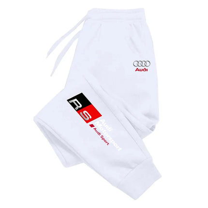 Audi RS Racing Solid Color Men's Sport Pants, fashionable for autumn and winter, popular design men's clothing in 2026