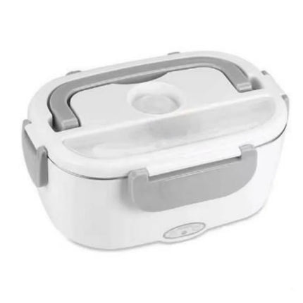 New Home 110V 220V Stainless Steel Electric Lunch Box Small Office Picnic Portable Lunch Box Insulation Lunch Box Food Container