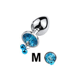 round M blue
