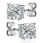 white gold color / 6mm (0.8ct each)