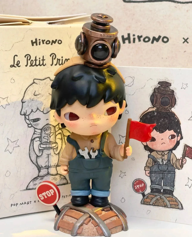 Authentic POP MART Hirono x Le Petit Prince Serie Blind Box Toys Mystery Box Mistery Action Figure Cute Model Surprise Gift