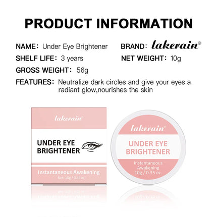 Hydrating Eye Brightening Concealer&Contour Cream-Full Coverage,Long Lasting,Correcting Eye Concealer for a Perfect Look Makeup