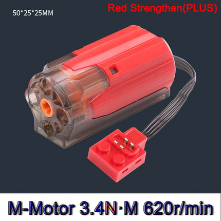 Technical Electronic Building Block MOC Refit Accessories Micro-motor RC Power Functions Parts Creative DIY Car Bricks Kids Toys