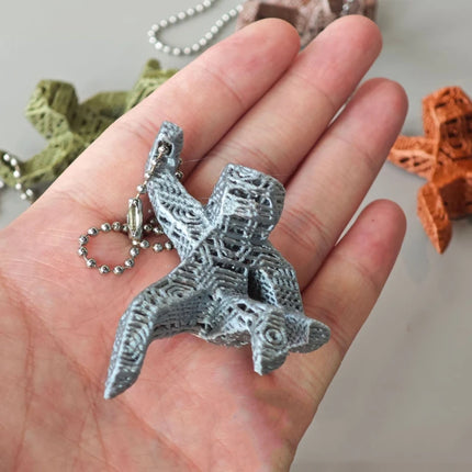 Movie Project Hail Mary Grace Rocky Cosplay Keychain Kawaii 3D Printing Keyring Key Chain Bag Accessory Ornament Prop