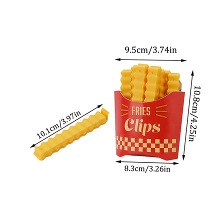 Potato clause sealing clip, refrigerator sticker, magnetic sticker, snack sealing clip, food clip, plastic bag, seasoning sealin