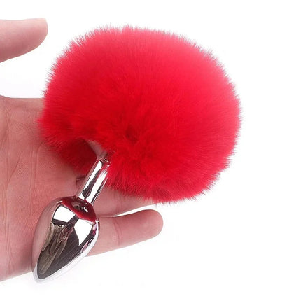 1Pc BDSM Rabbit Fox Dog Tail Anal Plug Animal Tail Butt Plug Role-playing Sex Games Sex Products Men Women Couple Adult Sex Toys
