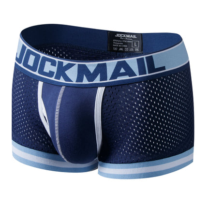 Mens Underwear Boxer Breathable Mesh Boxer Brief Male Underpants Sexy Panties  Mens Bodysuit Trunks PantQuick Dry Sports Fitness
