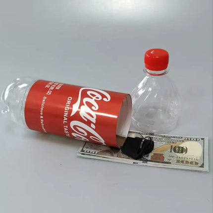 White DIY Coke Diversion Safe Water Bottle Stash Can for Home Storage Room Hidden Compartment Container