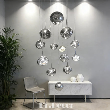 Modern Lava LED Pendant Lights Lighting LOFT Living Room Bedroom Decoration Hanging Lamp Suspension Luminaria Cafe Light Fixture