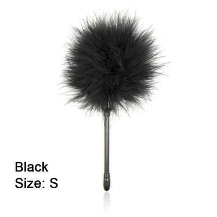 42cm Flirting Feather Tickled Whip Spank Flogger Clit Tickler BDSM Bondage Slave Erotic Adult Toys SM Product Sex Shop Sex Toys