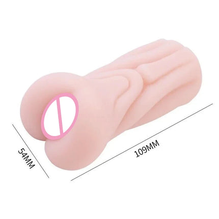 Men's Aircraft Cup Male Masturbator Oral Vaginal Anal Masturbation Soft Real Vagina Pocket Pussy Sex Toys for Men Blowjob