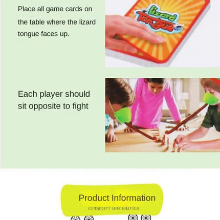 Funny Frog Mouth Tongue Table Game Greedy Snake Anole Lizards Play Competitive Parent-child Interactive Table Children's Toys