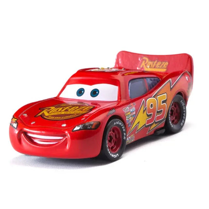 Cars toy Pixar Cars Toy Lightning McQueen Jackson Storm Mater Sally Sheriff 1:55 Diecast Model Car Toy Children Birthday Gift