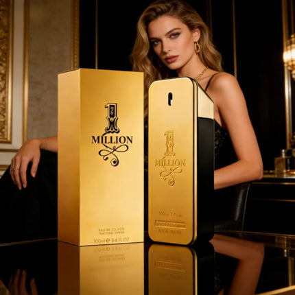 100 ml (3,4 fl.oz) 1 Million Pico Rabanne Perfume For man Pheromones Long-Hit fragrance Cologne holiday gift