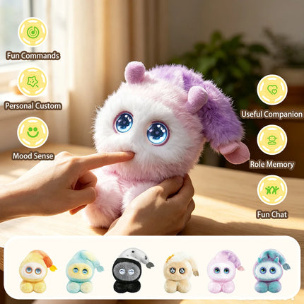 AI-Powered Talking Doll Electronic Pet Smart Robot Doubao Emotional Companion  Mushroom Elf Toy  Gift