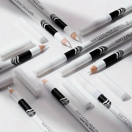 Eyeliner Pencil Eye Styling Pen Professional Portable Quick-dry Eye Liner Pen White for Female Make Up Beauty Cosmetics Tools