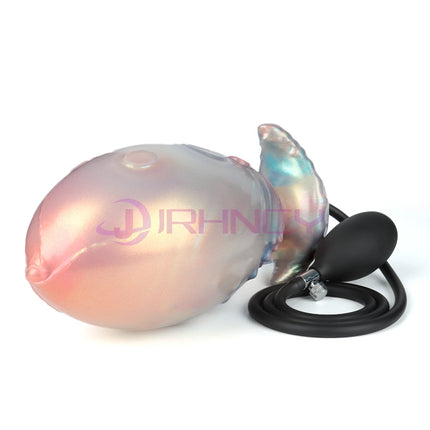 Max 11cm Inflatable Butt Plug Huge Anal Dildo Silicone Sex Toy Women Men Anal Extender 18+ Prostate Massage G-spot Stimulation