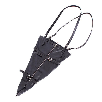 Male Erotic Hand Restraint Bag High-End Soft PU Confinement Bondage Fit Weight 55-70kg BDSM Couple Sex