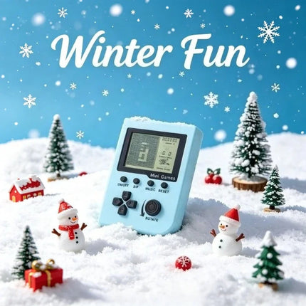 Tetris Portable Retro Game Player 26 Games Pocket Electronic Game Machine Christmas Gift